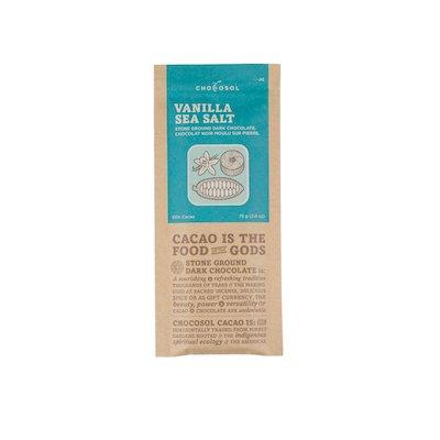 Chocosol Vanilla sea Salt (65% Cacao)