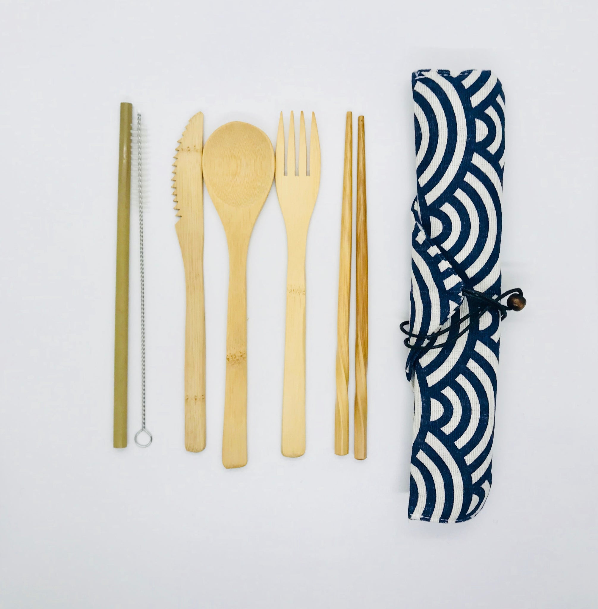 Reusable Bamboo Cutlery Set