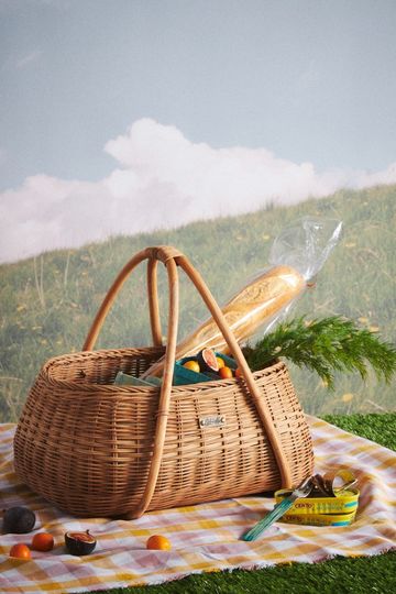 Rattan Picnic Basket