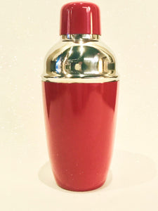 Red Capped Cocktail Shaker