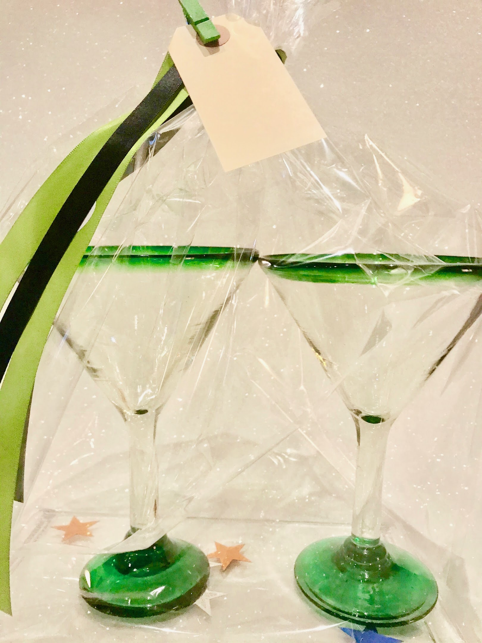 Retro Margarita Glasses (Set of 2)