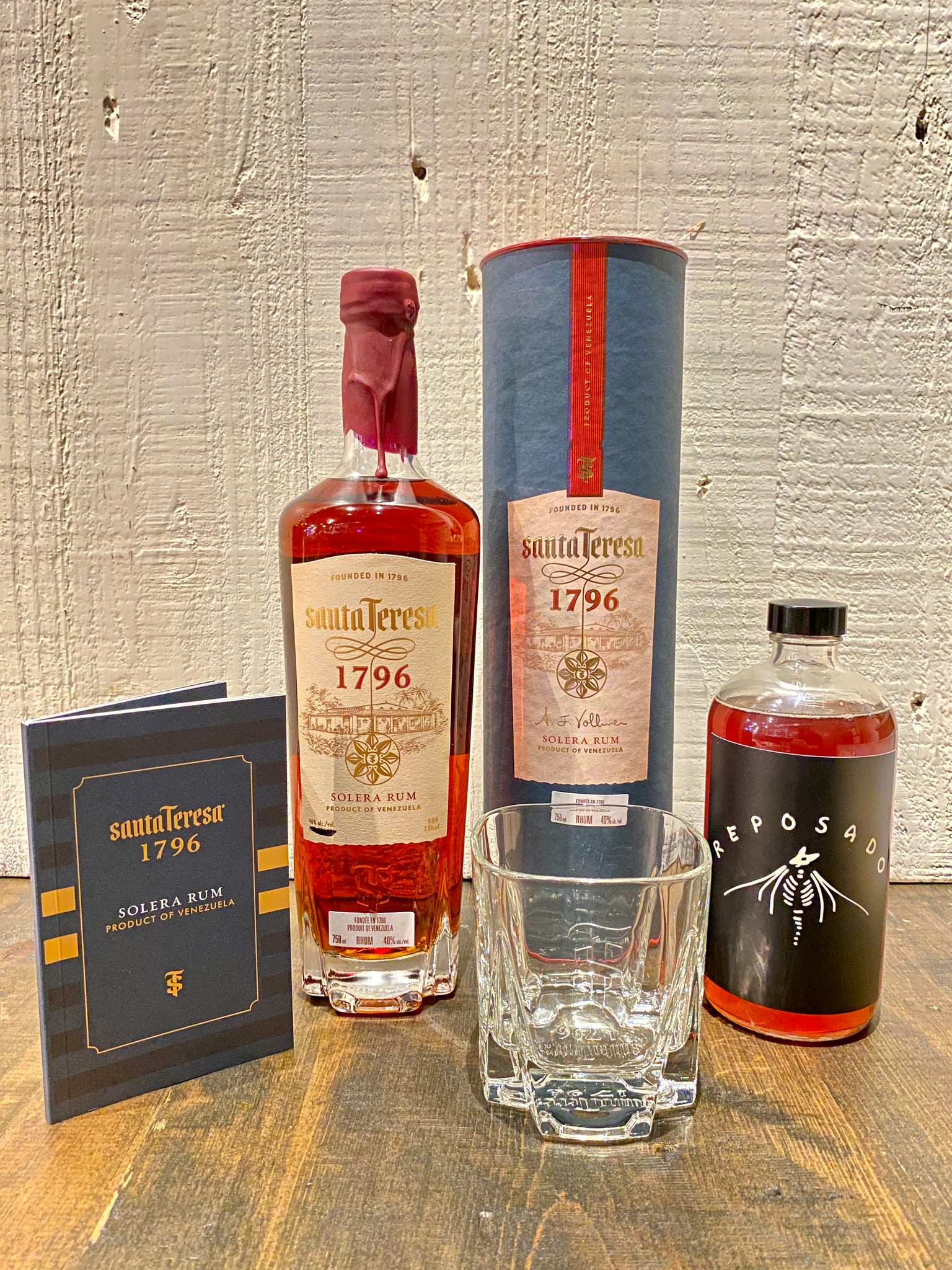 Santa Teresa 1796 Rum Old Fashioned Kit