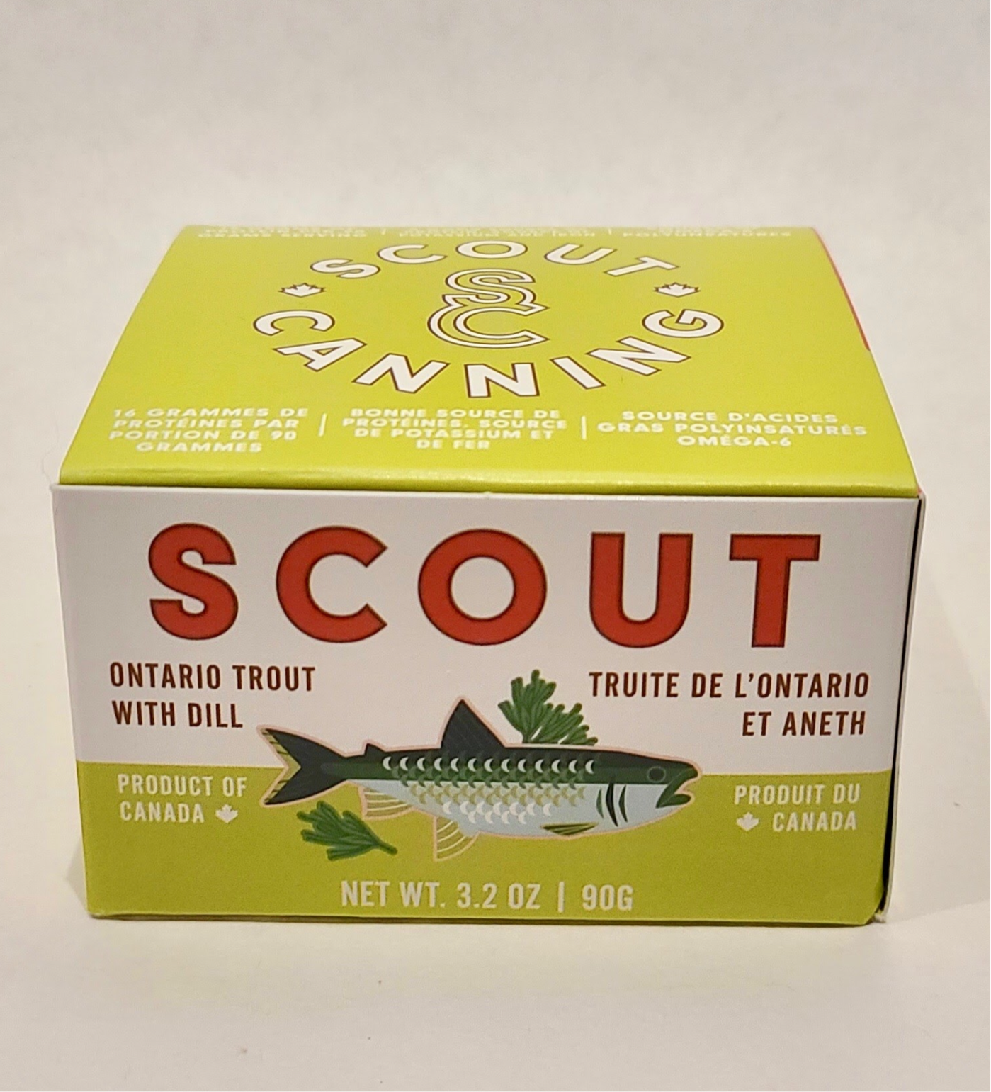 Scout Canning Ontario Trout